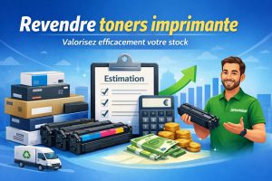 revendre toners imprimante valorisation stock rachat consommables imprimante